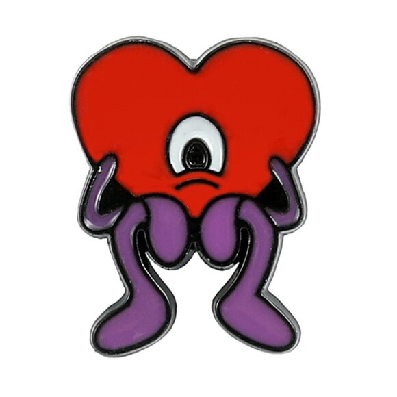 Jewelry - Shy Cyclops Heart Pin